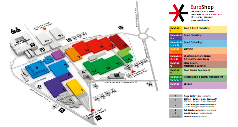 Invitation of Euroshop 2023 at Hiplastics Booth: 3C37-2, Hall 03