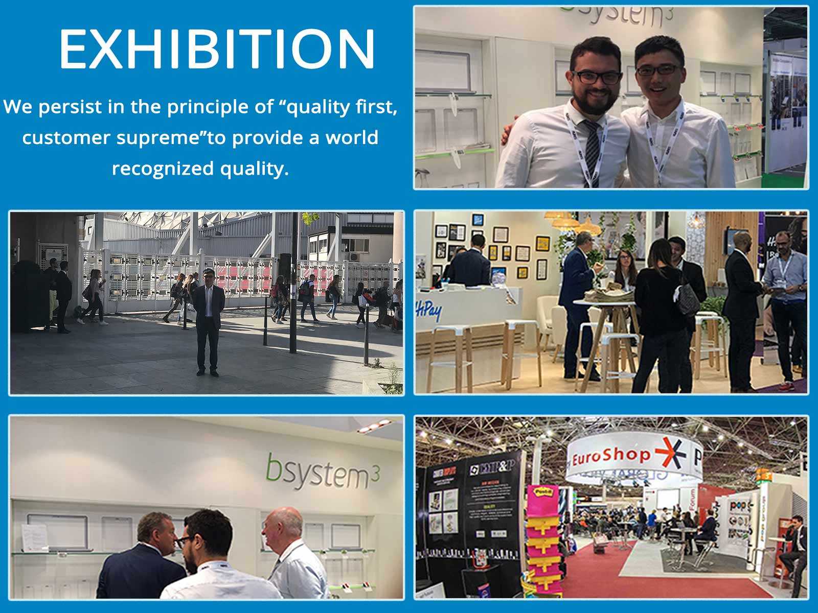 HIPLASTICS attend 2019 Euroshop exhibition