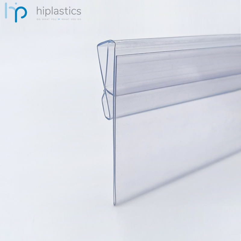 Hiplastics DGLR67 DGLR75 PVC Shelf Talker with Soft Material