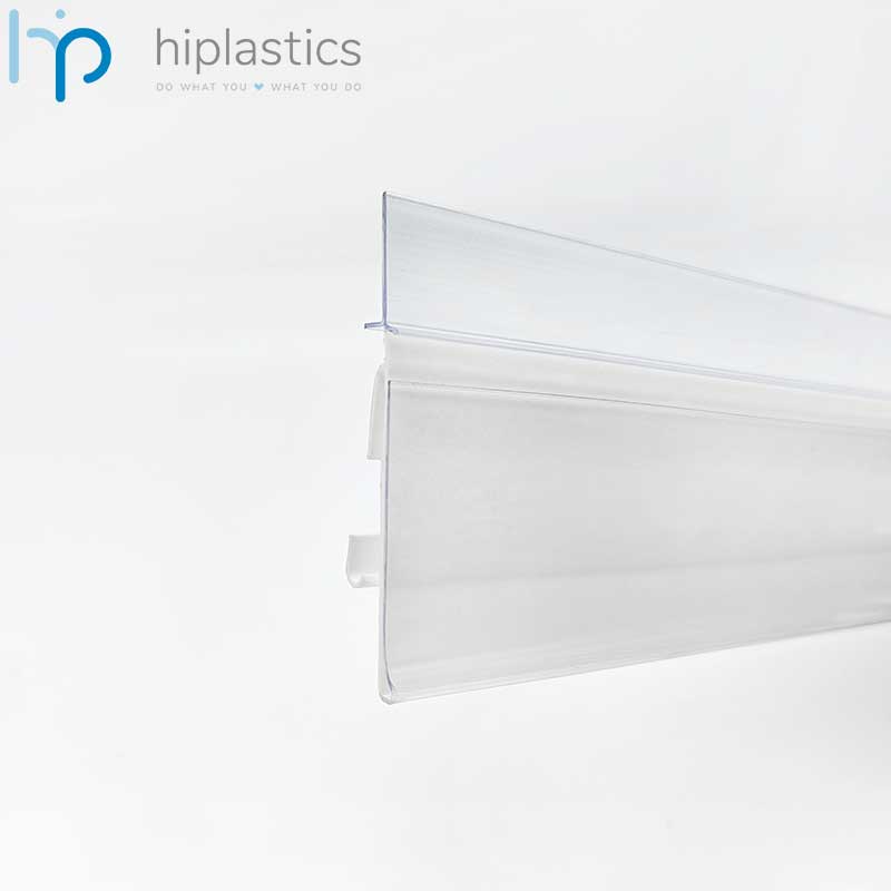 Hiplastics LH013 Extrusion Data Strips for Shelving Price Display