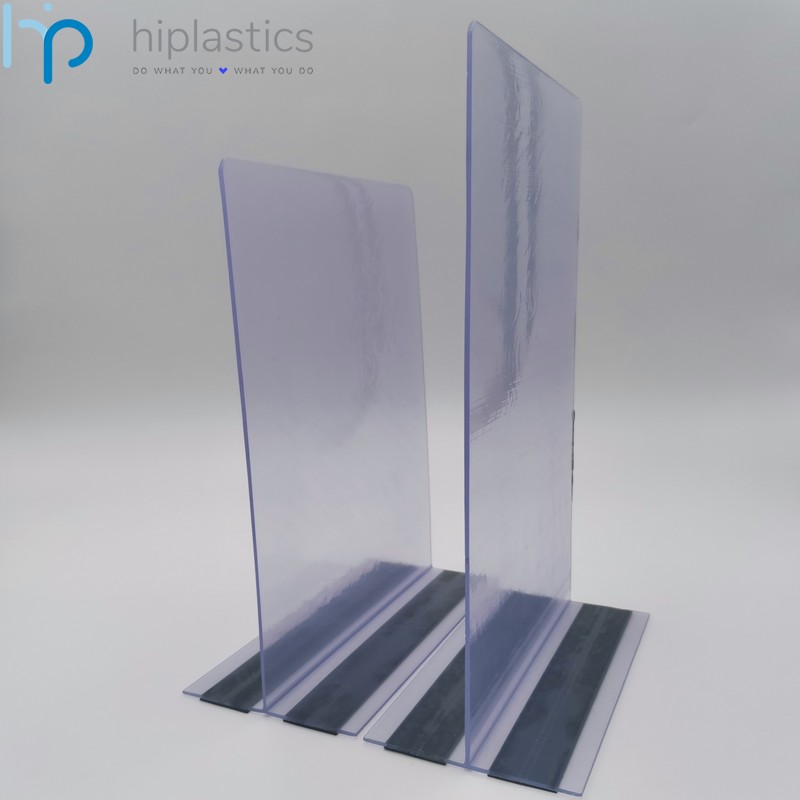 Hiplastics T230 T260 T300 Plastic PVC Clear Warehouse Divider