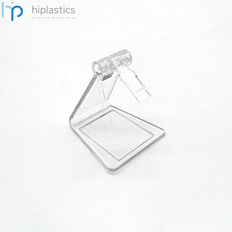 Hiplastics HYZ13001 Plastic Universal ESL Table Stand for Hanshow and SoluM Labels