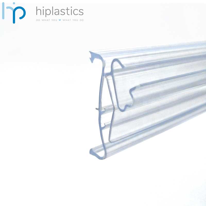 Hiplastics APEHP40 Adjustable Hang Shelf Rail for Display Hanshouw ESL ...