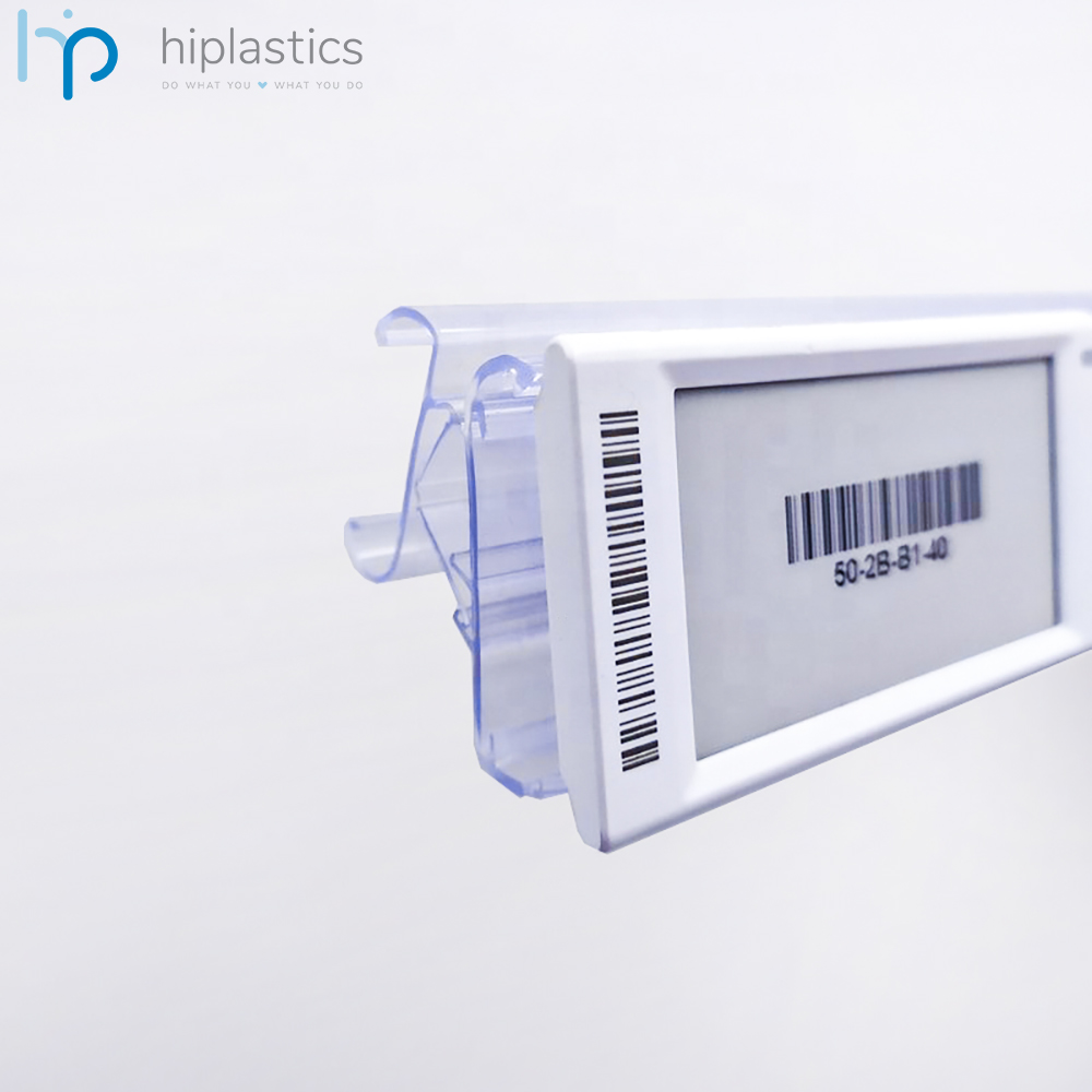 What is a Hiplastics display price tag holder