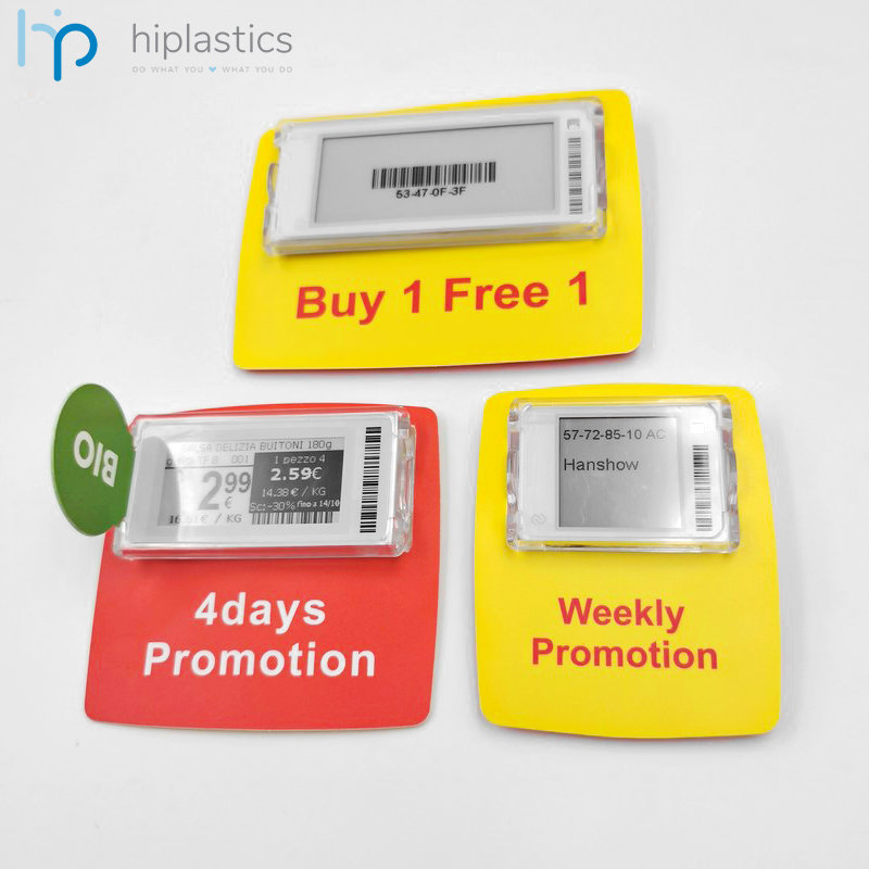 Hiplastics HYZ24001 Shelf Communication Promotion Printing for Hanshow/Pricer/SES/ DIGI/SoluM